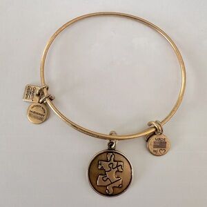 Alex and Ani Autism Puzzle Bangle Bracelet